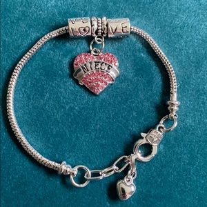 “Niece” charm bracelet